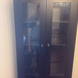 Black Curio Cabinet