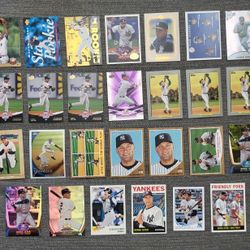 Derek Jeter Lot of 27 Total Baseball Cards HIGH GRADE MINT ROOKIE HOF NY Yankees