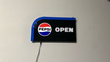 Pepsi Promotional Display Sign