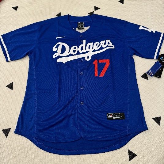 Men’s LA Dodger Ohtani Blue Stitched Jersey, S To 4xl 