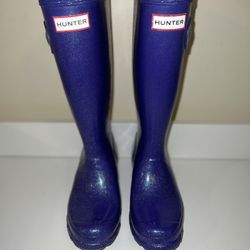 Hunter Boots Starcloud Acid Purple 5
