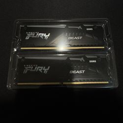 KINGSTON FURY BEAST DDR5 RGB 16 GB 6000MT/s(2x8)
