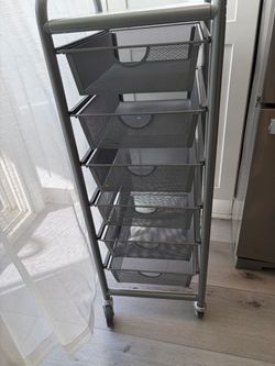 Metal utility cart