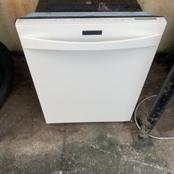 White Dishwasher 