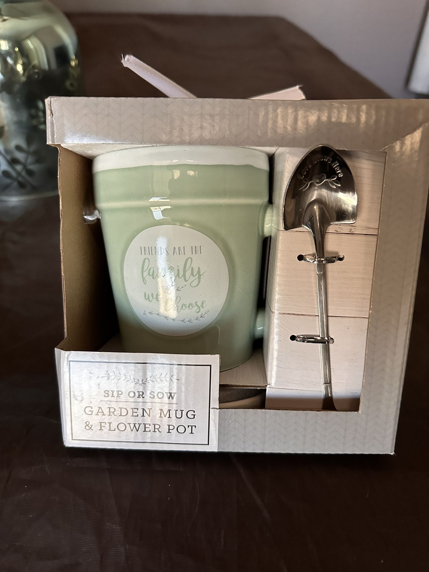 Sip Or Sow Garden Mug & Flower Pot