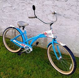 Women's classic phat cycle aloha 26" Beach Cruiser bike bicicleta