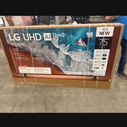 75” Lg Smart 4K LED UHD Tv