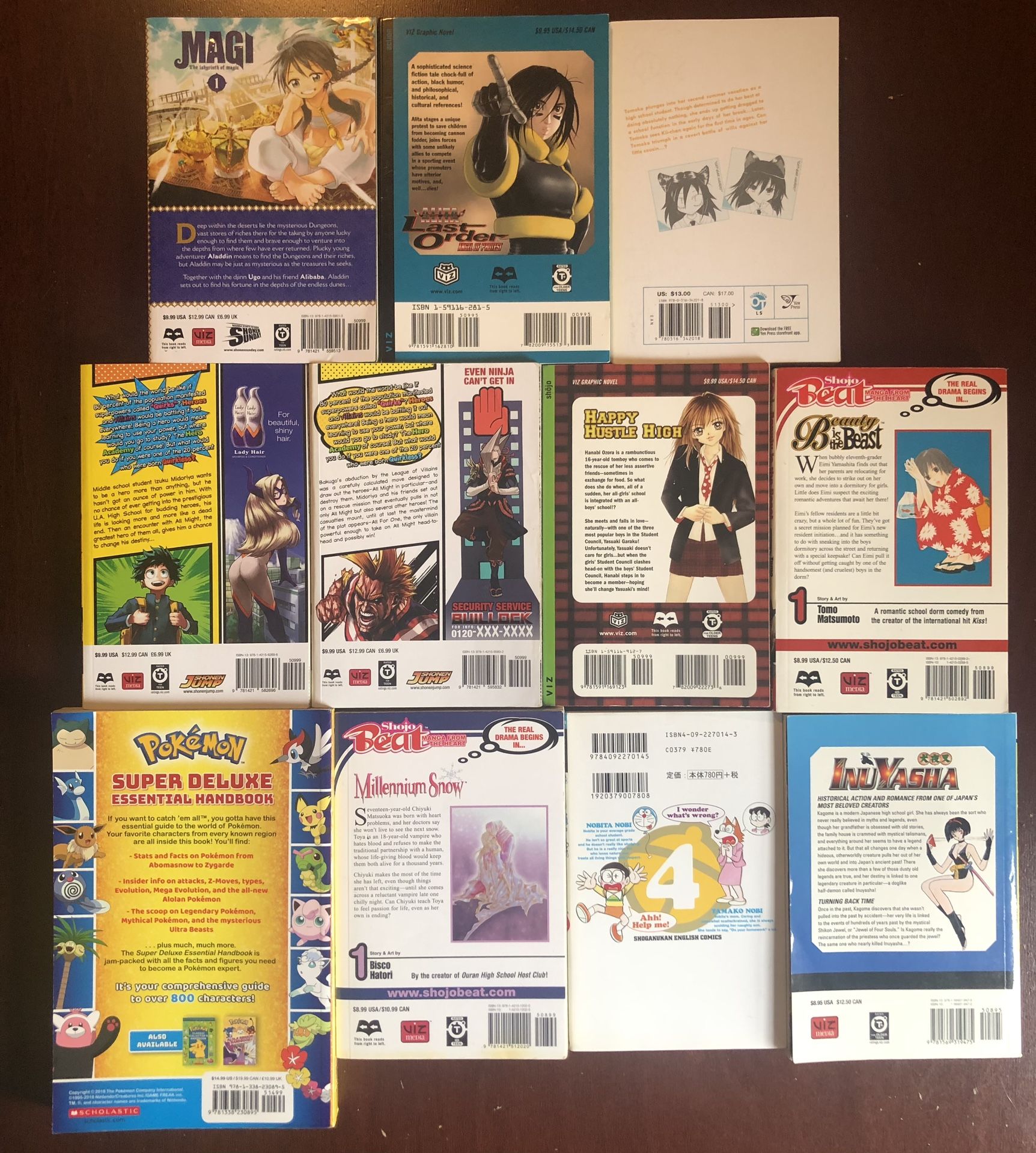 Pokemon Adventures Diamond and Pearl Platinum Manga Comic Books Volumes  1-10 English books IN PERFECT CONDITION!! $100 value! for Sale in Miami, FL  - OfferUp