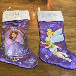 Sofia The First &TinkerBell Stockings