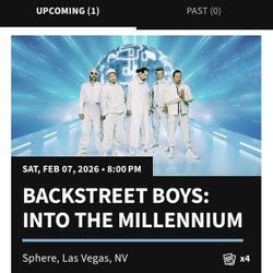 Backstreet Boys Ticket