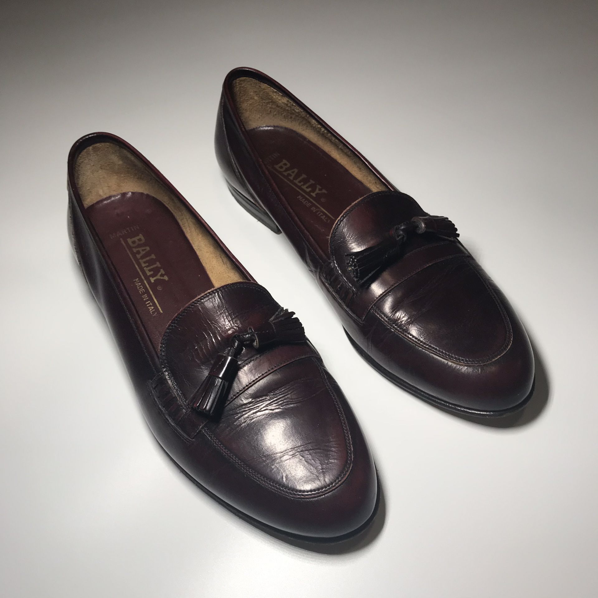 Martin bally men shoes made in italy size 9.5