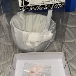 Flower Girl Basket For Wedding 