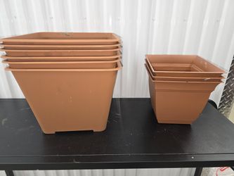 Square Planters Entire Lot