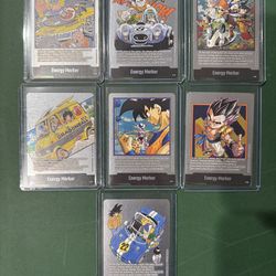 Dragon ball fusion world manga silver energy markers