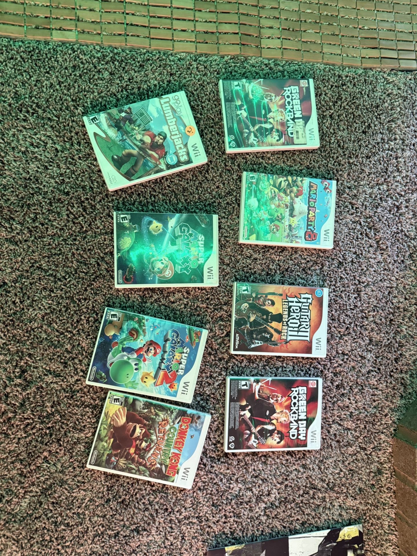 Nintendo Wii Cords Guitar Games Drums Need Gone