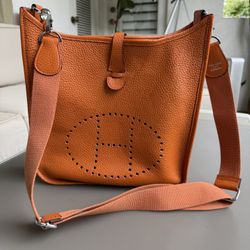 Hermes Orange Bag 
