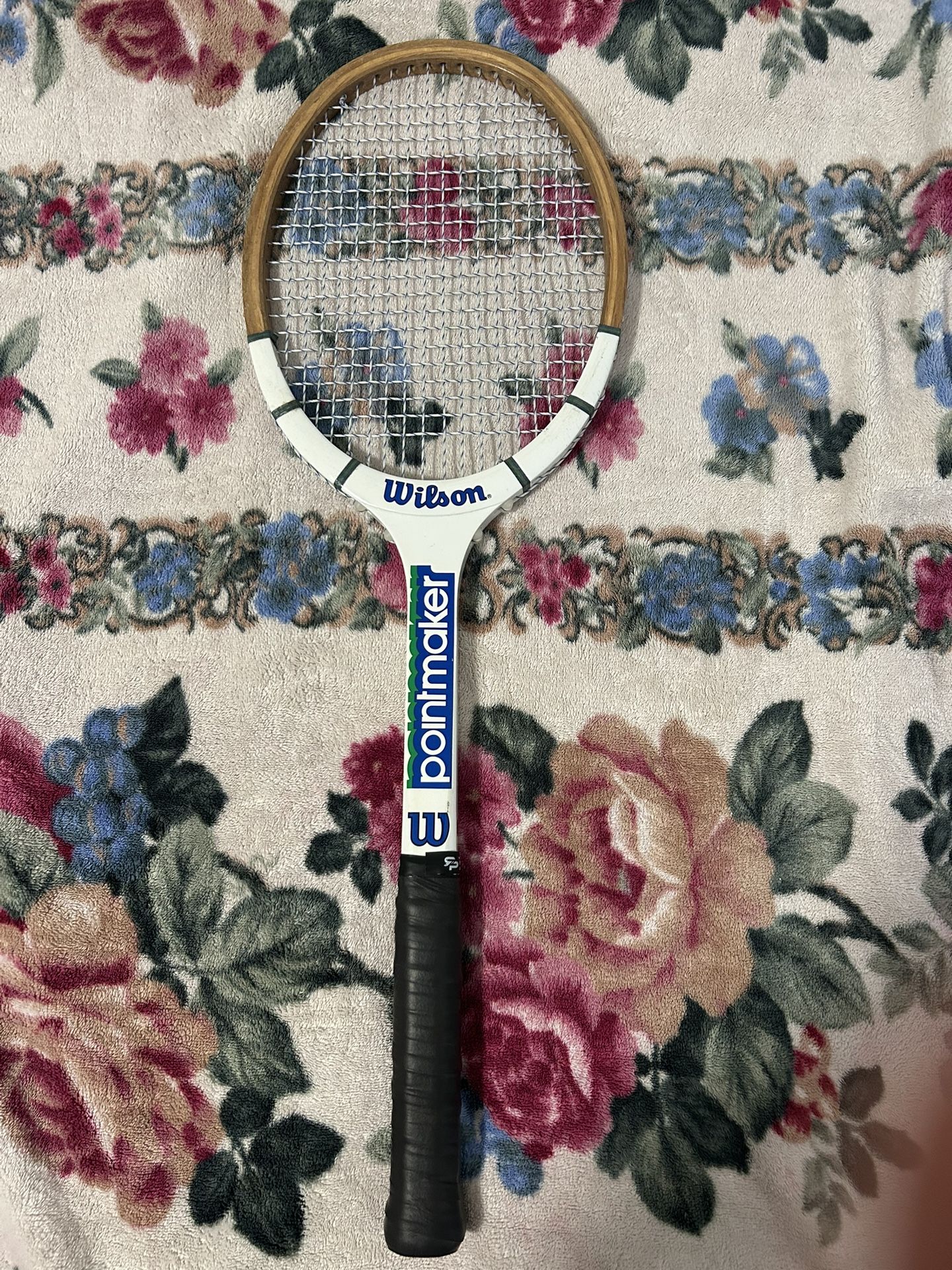 Vintage Wilson Pointmaker Tennis Racket