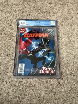 Batman #635 Key 1st Jason Todd as Red Hood CGC 7.0 Fine/Very Fine