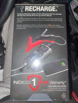 Jump starter Noco boost plus