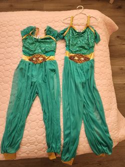 Genie Costume - Turquoise Blue/Green