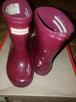 Violet Shine HUNTER rain boot