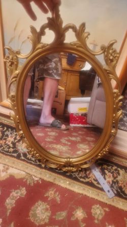 Syroco wood mirror