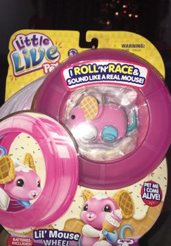 Little live pets mouse/wheel