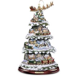 Thomas Kinkade Christmas Train