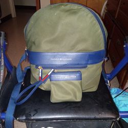 Tommy Hilfiger Backpack/Chain Purse