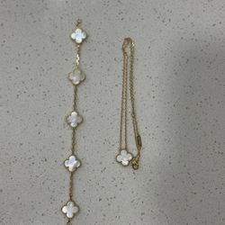 Bracelet And Necklet Set