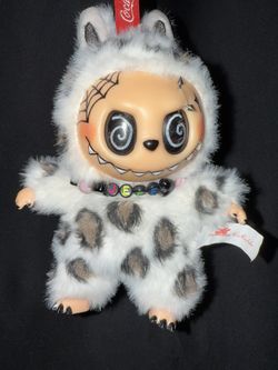 Lafufu Labubu White Leopard