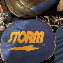 9.5 Brunswick Men’s Lefty Interchangeable Bowling Shoe Set