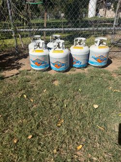 20lbs propane tanks FULL