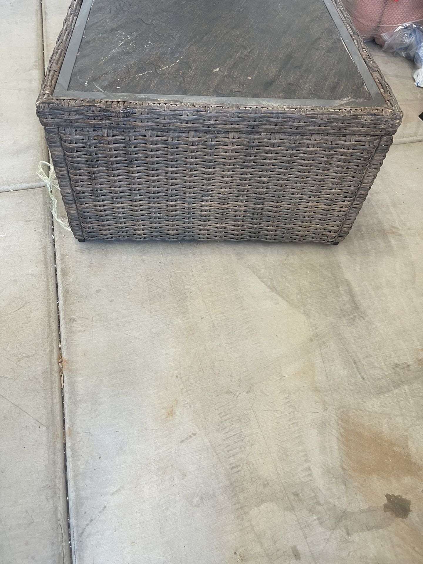 Wicker Table
