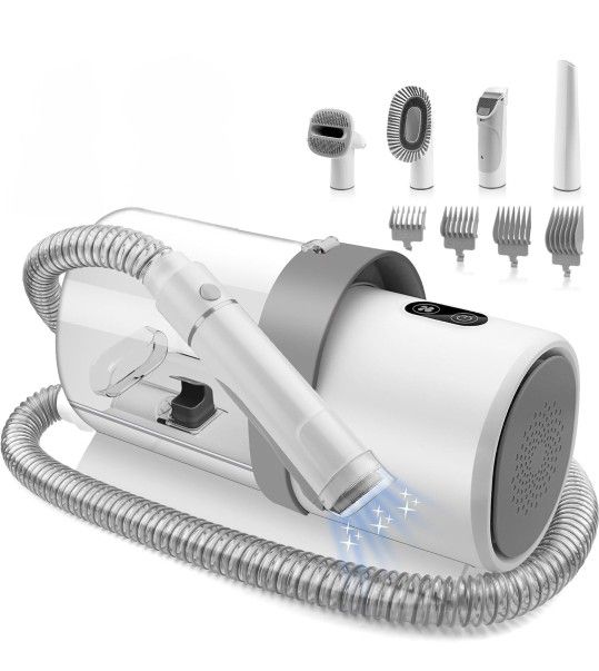 Vacuum kit de aseo para pett para maskotas incluye 4 peines para cortar el pelo, aspiradora
