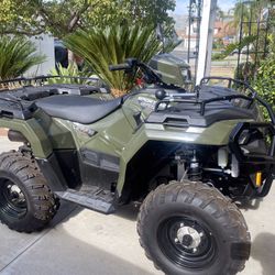 2025  LIKE NEW (12) HOURS  POLARIS SPORTSMAN  4X4   570CC, W/PS Sell Or Trade 