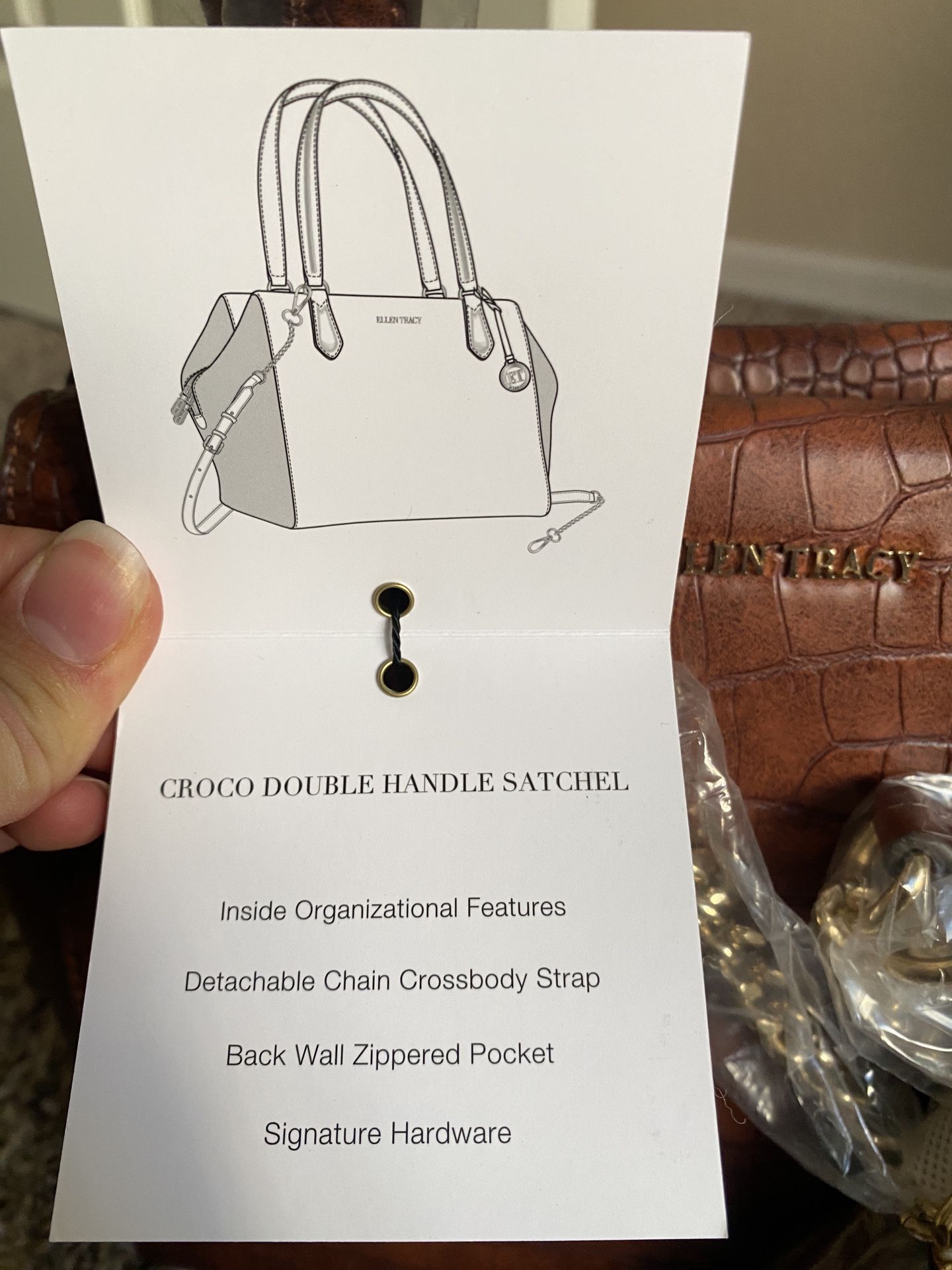 New Ellen Tracy Purse Jewelry Accessories