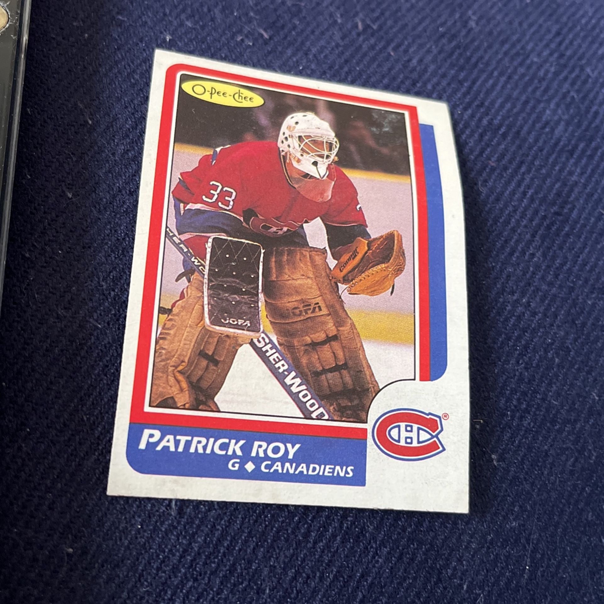 Patrick Roy 53 Hockey Card Opee Chee