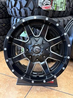 Rines 20x10 Fuel Maverick 6x139 6x135 