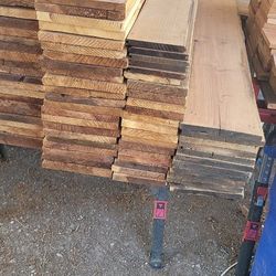 Redwood Fence Boards 1x8x4ft, 5ft, 6ft 