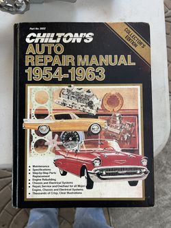 Chilton’s Auto Repair Manual 1(contact info removed) Chevrolet