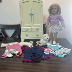 American Girl Kit, Clothes, Wardrobe, Dog, Lombard IL