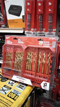 MILWAUKEE 29PC. /P. TITANIUM DRILL BIT SET 