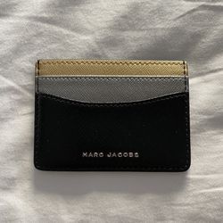 Marc Jacobs Card Holer Black/gold/silver 