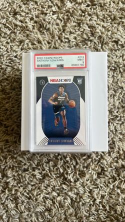 Anthony Edward’s NBA Hoops Rookie Card