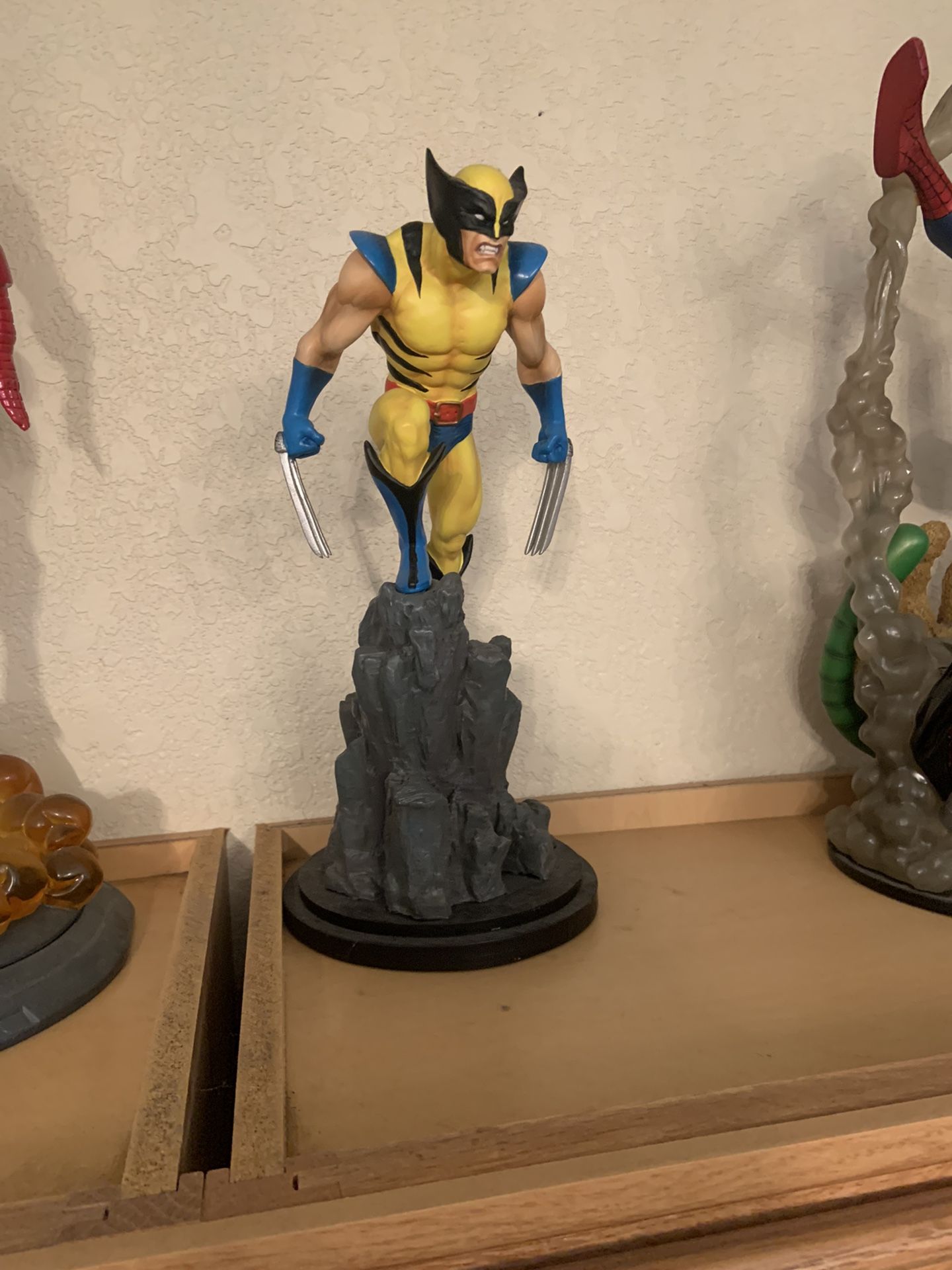 Wolverine Statue.
