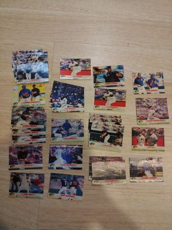 Denny's 3d baseball cards