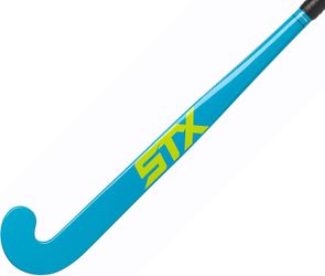 STX Field Hockey Start Pack - Junior with Stick, Shin Guards, Bag,  Black/Teal #3785B R6