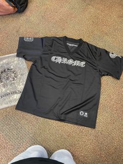 Black Chrome Hearts Jersey; Size Medium