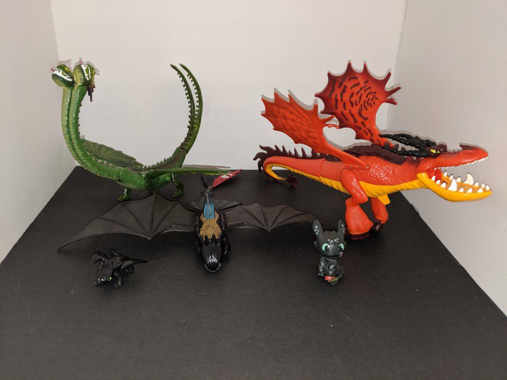 How to train your dragon toys